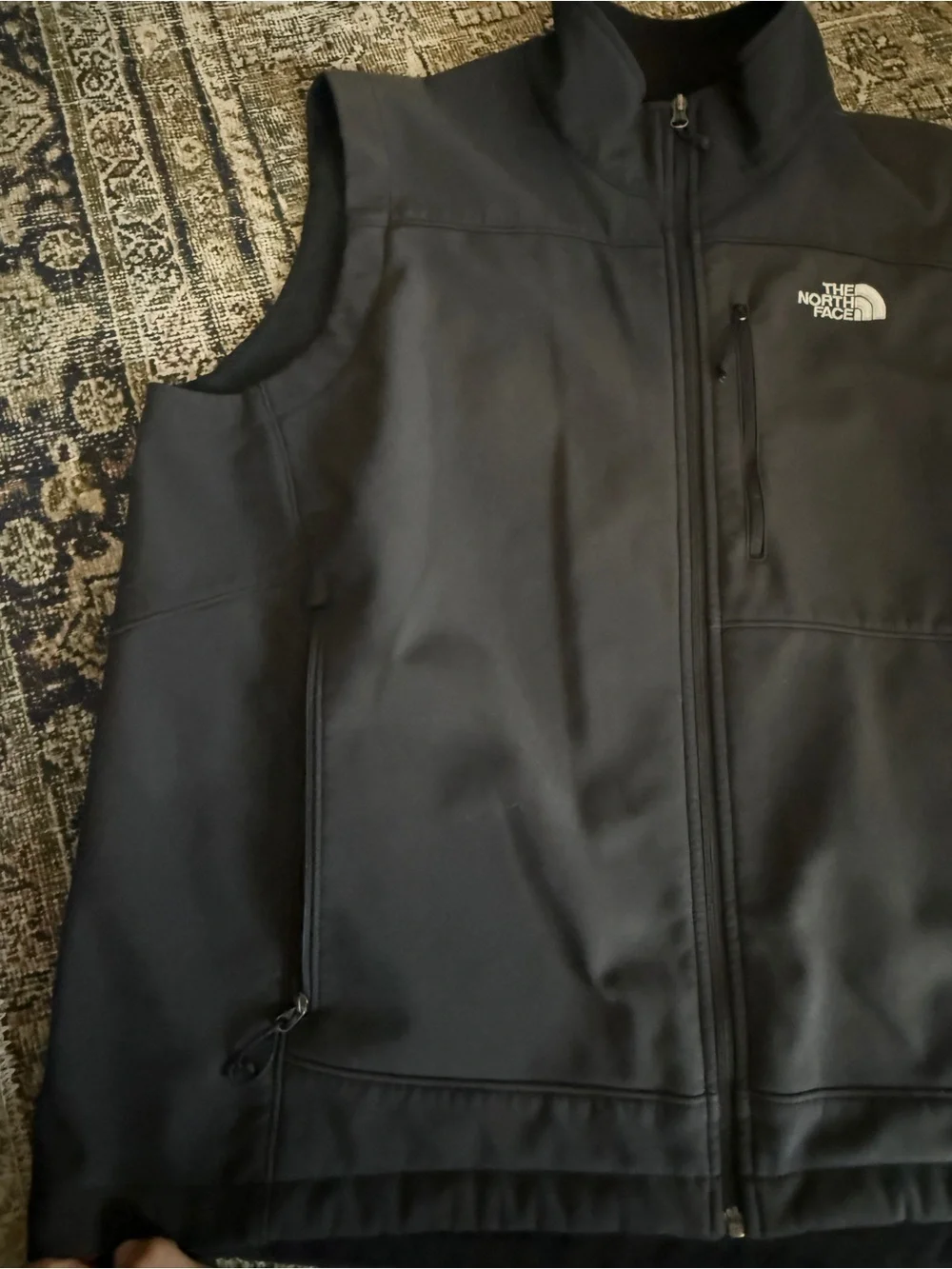 Men’s Apex Bionic 3 Vest XL Black Zip Up